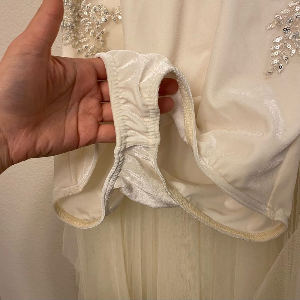 Weissman Elite Dance Costume Lyrical White In The Name Of Love D13012 Adult Ma — image 4 of 8